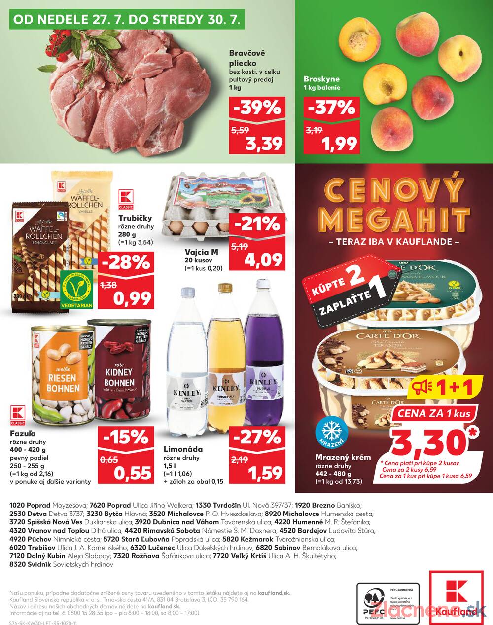 Leták Kaufland - Kaufland 24.7. - 30.7. - Kaufland Trebišov - strana 76