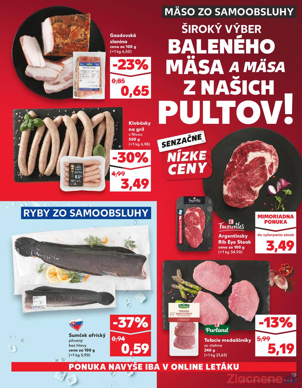 Leták Kaufland - Kaufland 24.7. - 30.7. - Kaufland Sabinov - strana 15