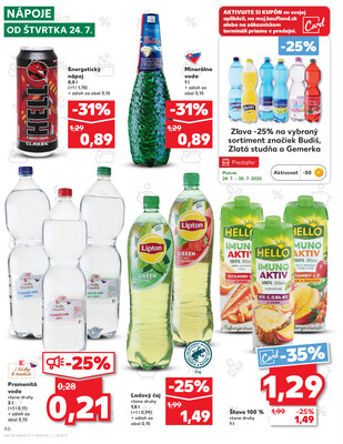 Kaufland 24.7. - 30.7. - Kaufland Sabinov