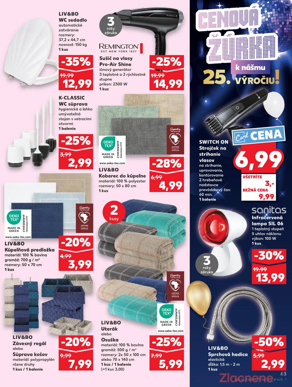 Leták Kaufland - Kaufland 24.7. - 30.7. - Kaufland (A. H. Škultétyho, Veľký Krtíš) - strana 63