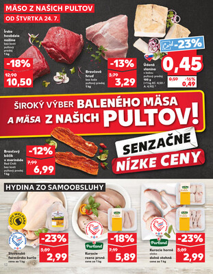 Kaufland 24.7. - 30.7. - Kaufland (A. H. Škultétyho, Veľký Krtíš)