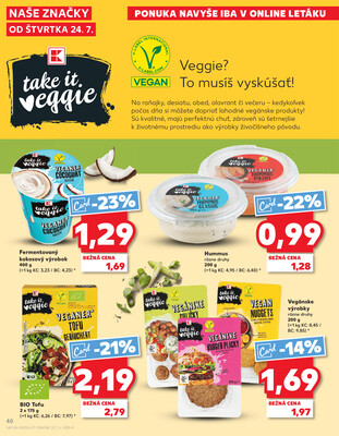 Kaufland 24.7. - 30.7. - Kaufland (A. H. Škultétyho, Veľký Krtíš)