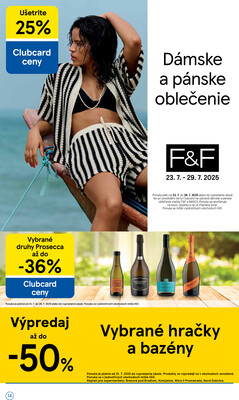 Tesco supermarkety od 23.7. do 29.7.2025