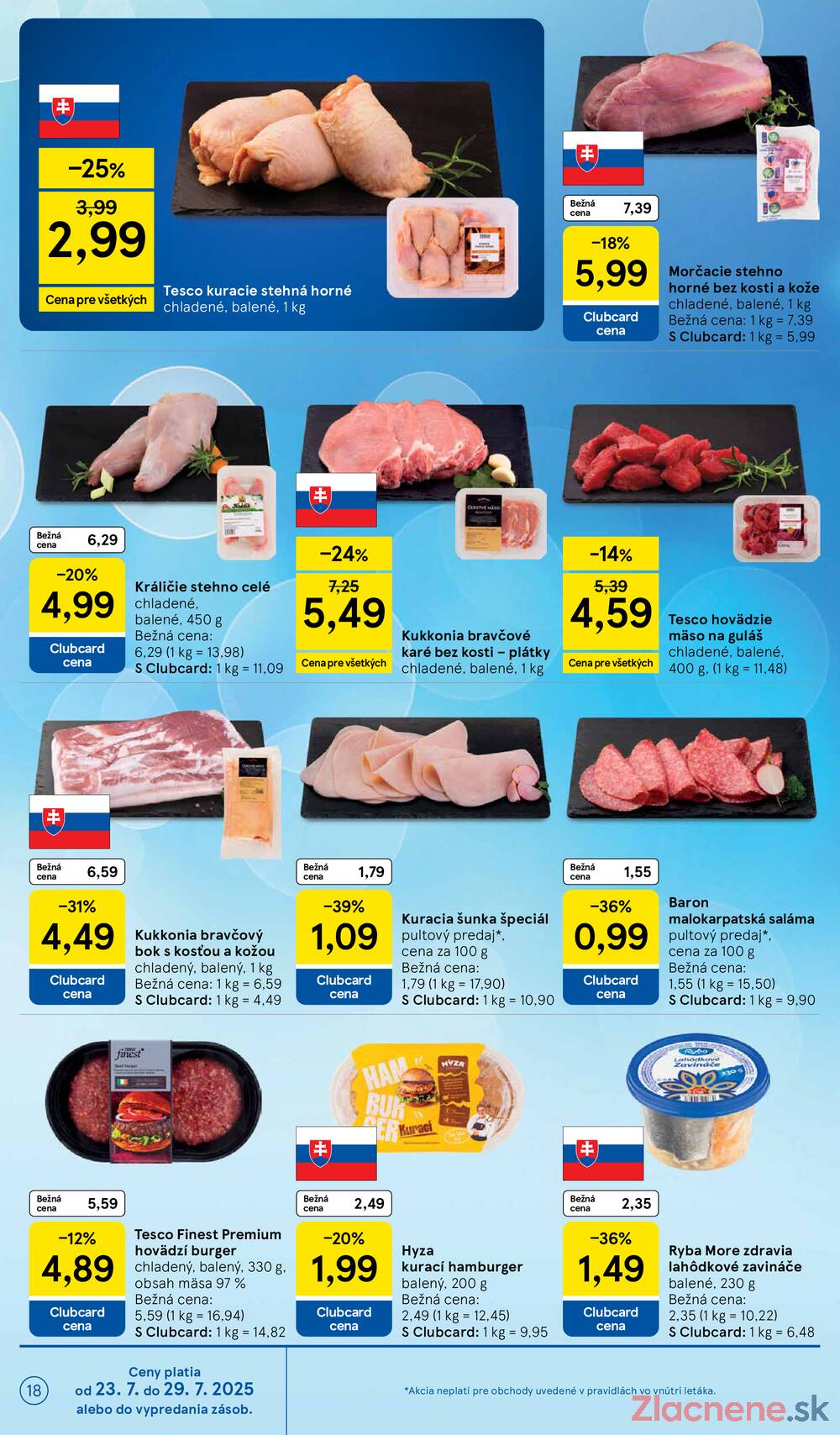 Leták Tesco - Tesco malé hypermarkety od 23.7. do 29.7.2025 - strana 18 Leták Tesco - Tesco malé hypermarkety od 23.7. do 29.7.2025 - strana 18