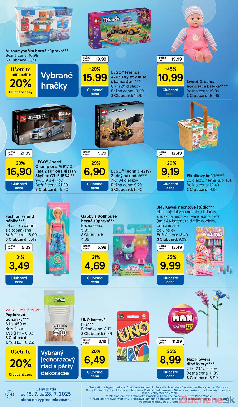 Leták Tesco - Tesco malé hypermarkety od 23.7. do 29.7.2025 - strana 34 Leták Tesco - Tesco malé hypermarkety od 23.7. do 29.7.2025 - strana 34