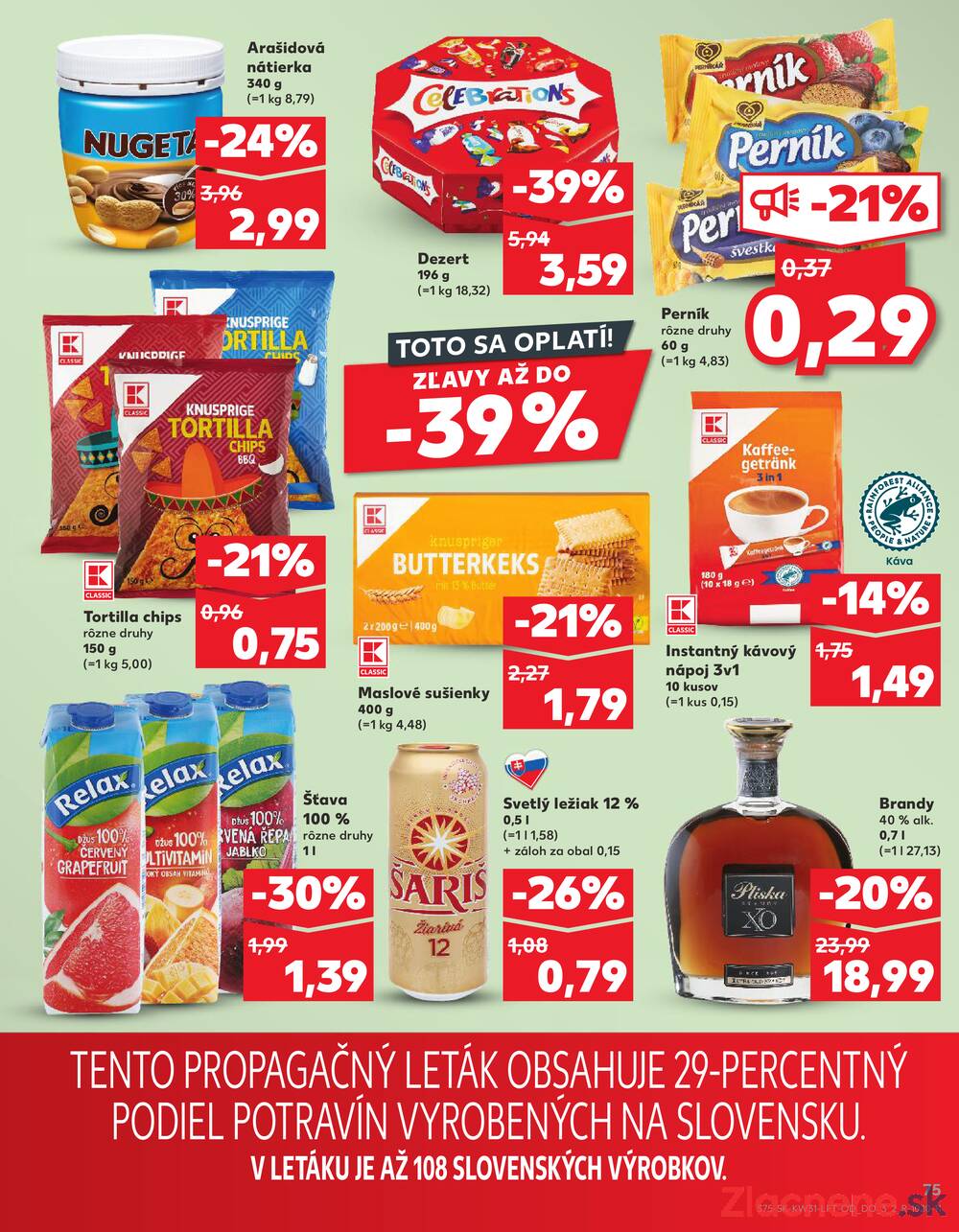 Leták Kaufland - Kaufland 31.7. - 6.8. - Kaufland Detva - strana 75