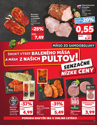 Kaufland 31.7. - 6.8. - Kaufland Púchov
