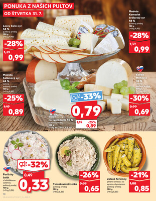 Kaufland 31.7. - 6.8. - Kaufland Púchov