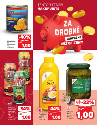 Kaufland 31.7. - 6.8. - Kaufland Púchov