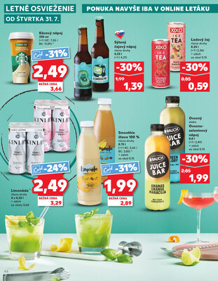 Kaufland 31.7. - 6.8. - Kaufland Púchov