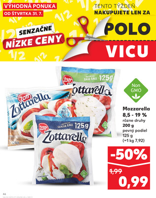 Kaufland 31.7. - 6.8. - Kaufland Púchov