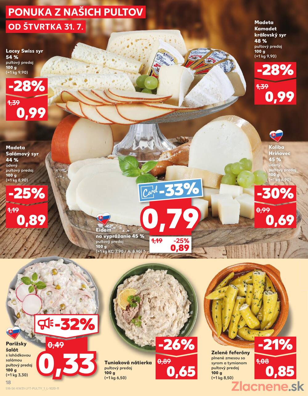Leták Kaufland - Kaufland 31.7. - 6.8. - Kaufland Trebišov - strana 18