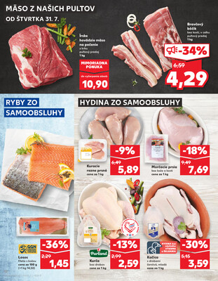 Kaufland 31.7. - 6.8. - Kaufland Sabinov