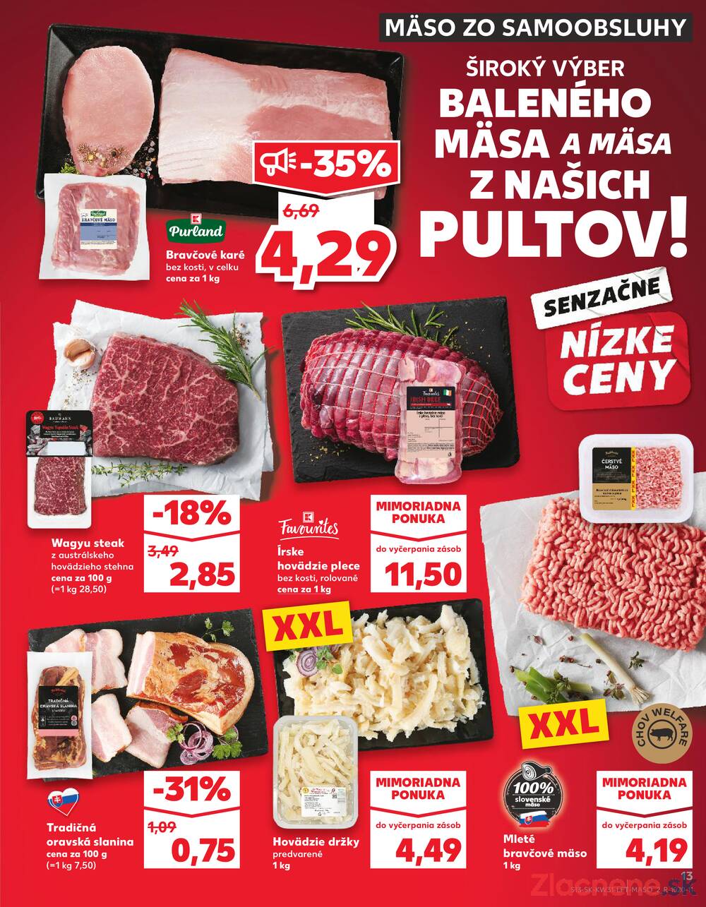 Leták Kaufland - Kaufland 31.7. - 6.8. - Kaufland Veľký Meder - strana 13