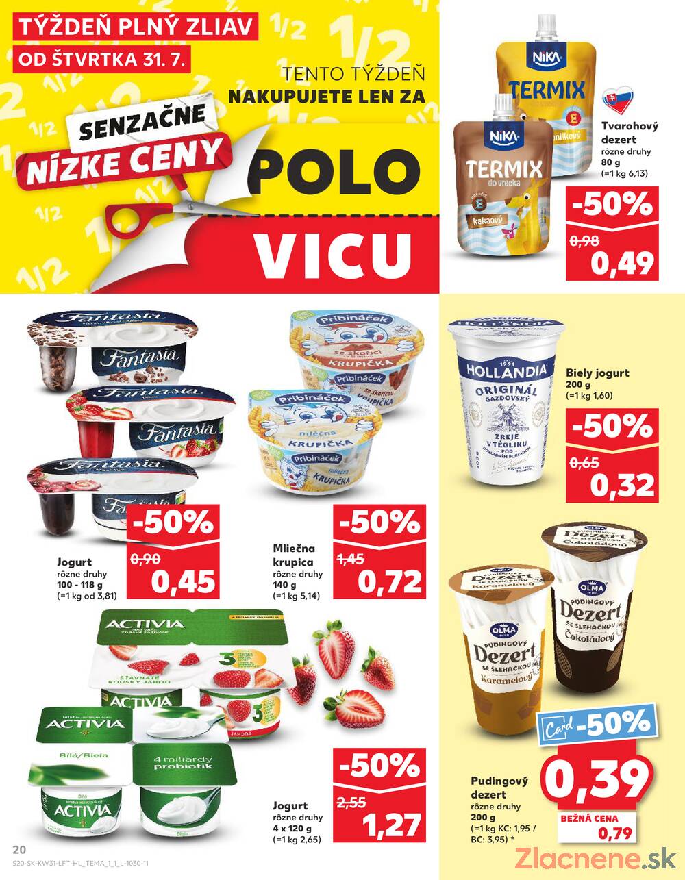 Leták Kaufland - Kaufland 31.7. - 6.8. - Kaufland Veľký Meder - strana 20