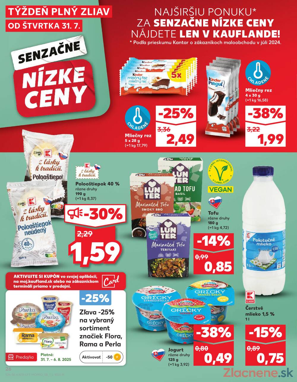 Leták Kaufland - Kaufland 31.7. - 6.8. - Kaufland Veľký Meder - strana 26