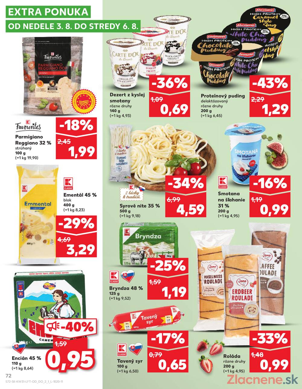 Leták Kaufland - Kaufland 31.7. - 6.8. - Kaufland Hlohovec - strana 72