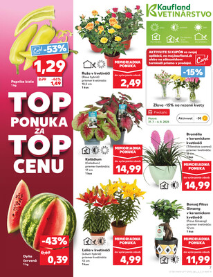 Kaufland 31.7. - 6.8. - Kaufland Hlohovec