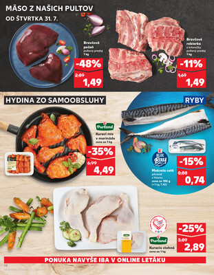 Kaufland 31.7. - 6.8. - Kaufland Hlohovec