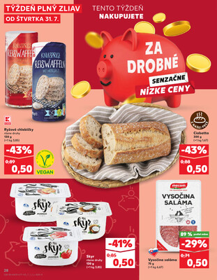 Kaufland 31.7. - 6.8. - Kaufland Hlohovec