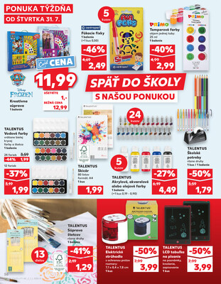 Kaufland 31.7. - 6.8. - Kaufland Hlohovec
