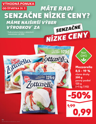 Kaufland 31.7. - 6.8. - Kaufland Bratislava - Rača