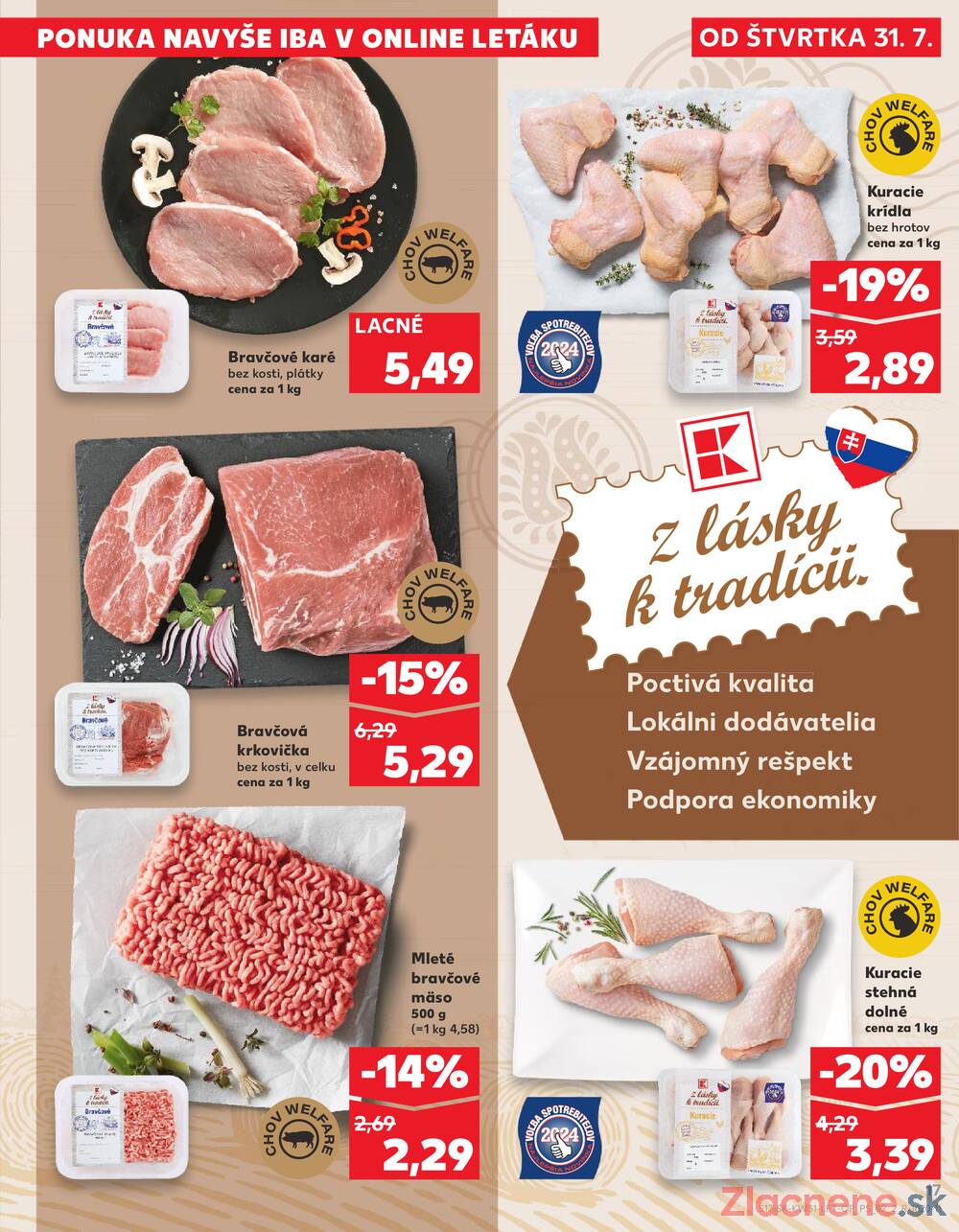 Leták Kaufland - Kaufland 31.7. - 6.8. - Kaufland  Bratislava - Zahorska Bystrica - strana 17