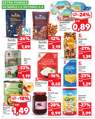 Kaufland 31.7. - 6.8. - Kaufland Trnava - Nová ul.