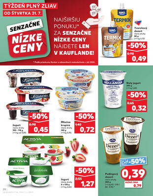 Kaufland 31.7. - 6.8. - Bratislava-Patrónka