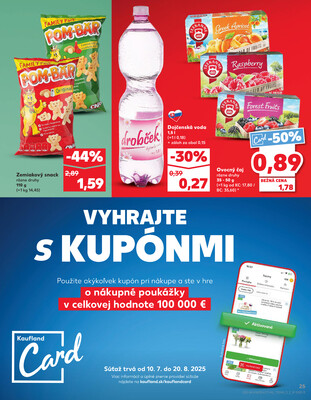 Kaufland 31.7. - 6.8. - Bratislava-Patrónka