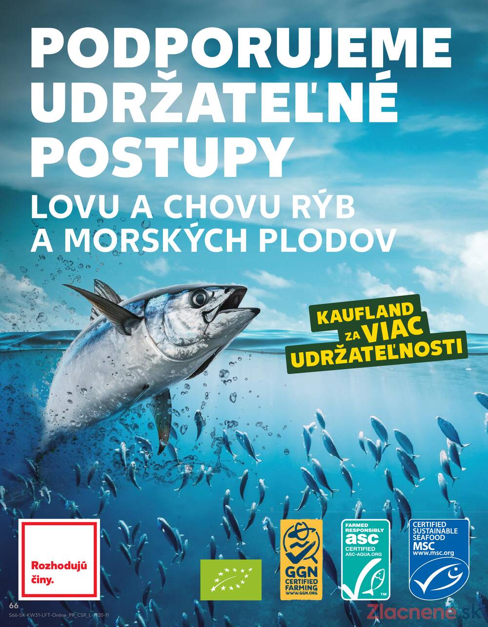 Leták Kaufland - Kaufland 31.7. - 6.8. - Kaufland Prešov - Sekčov  - strana 66