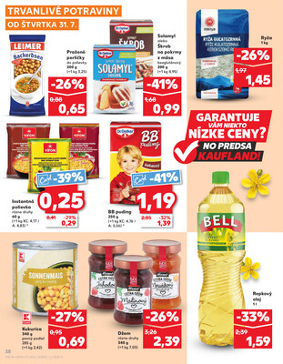 Kaufland 31.7. - 6.8. - Kaufland Martin