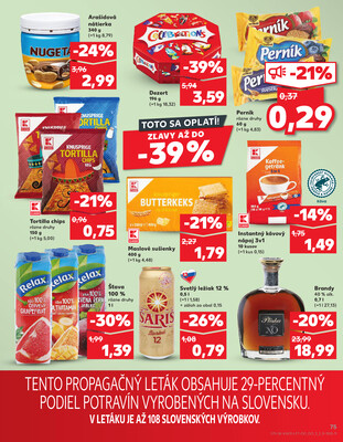 Kaufland 31.7. - 6.8. - Kaufland Martin