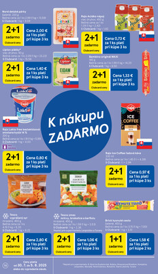 Tesco supermarkety od 30.7. do 5.8.2025