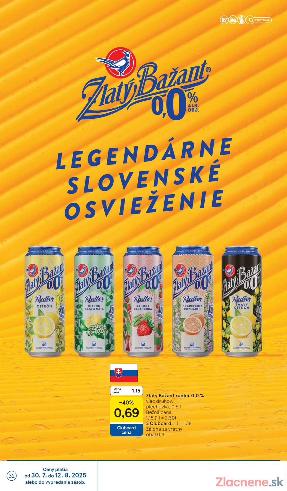Leták Tesco - Tesco malé hypermarkety od 30.7. do 5.8.2025 - strana 32