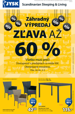 Letáky Jysk