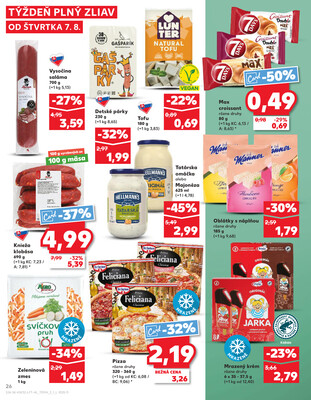 Kaufland 7.8. - 13.8. - Kaufland Michalovce