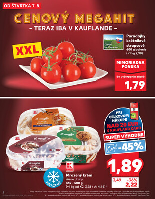 Kaufland 7.8. - 13.8. - Kaufland Dubnica nad Váhom