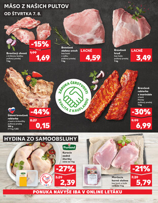 Kaufland 7.8. - 13.8. - Kaufland Dubnica nad Váhom