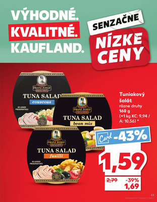 Kaufland 7.8. - 13.8. - Kaufland Dubnica nad Váhom