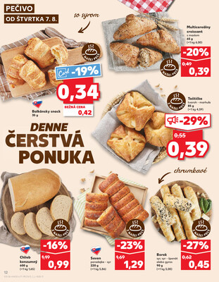 Kaufland 7.8. - 13.8. - Kaufland Trebišov