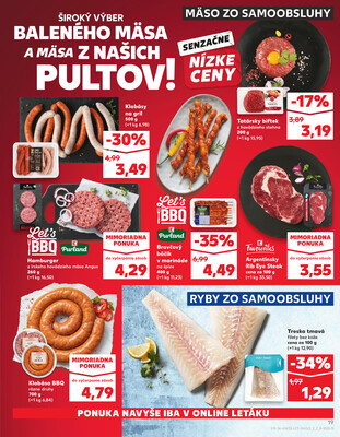 Kaufland 7.8. - 13.8. - Kaufland Trebišov