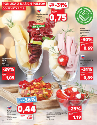 Kaufland 7.8. - 13.8. - Kaufland Trebišov