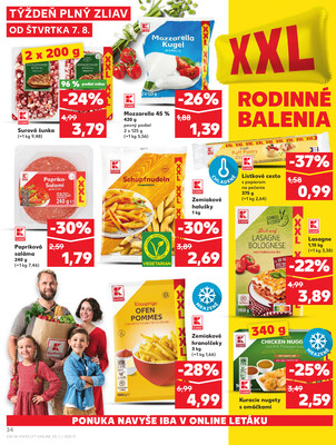 Kaufland 7.8. - 13.8. - Kaufland Trebišov
