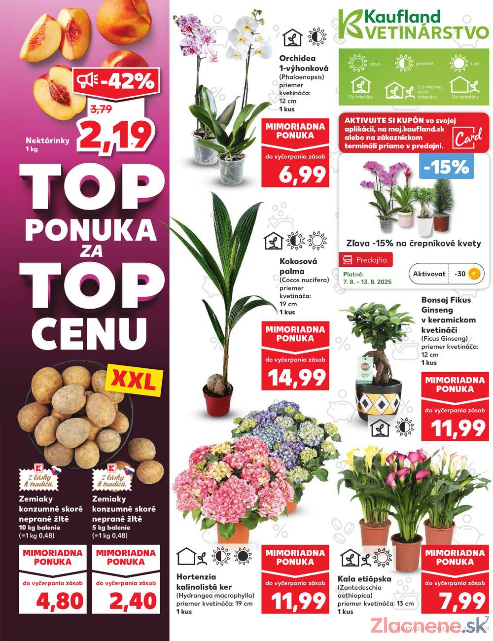 Leták Kaufland - Kaufland 7.8. - 13.8. - Kaufland Poprad - Jiřího Wolkera - strana 7