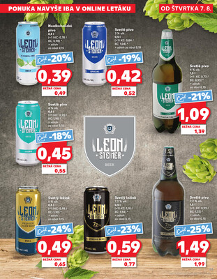 Kaufland 7.8. - 13.8. - Kaufland Dunajská Streda