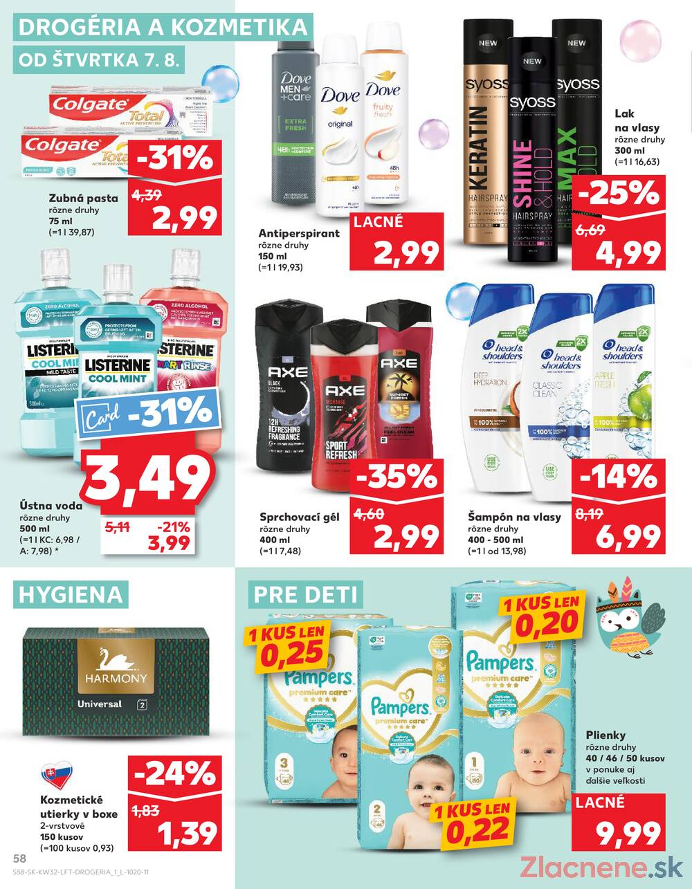Leták Kaufland - Kaufland 7.8. - 13.8. - Kaufland Prievidza (Necpaly) - strana 58