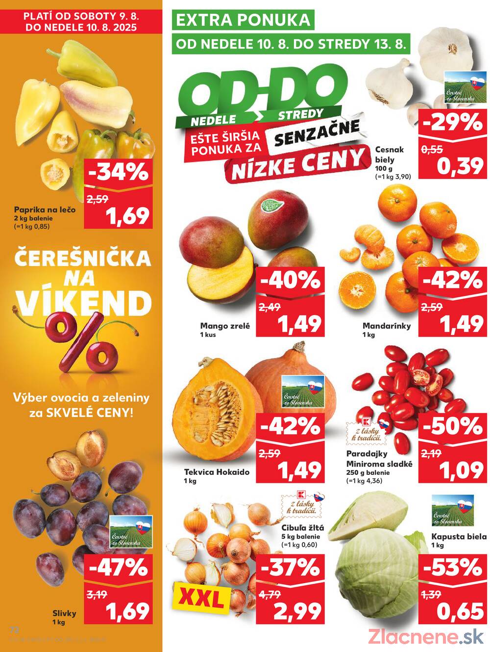 Leták Kaufland - Kaufland 7.8. - 13.8. - Kaufland Prievidza (Necpaly) - strana 72