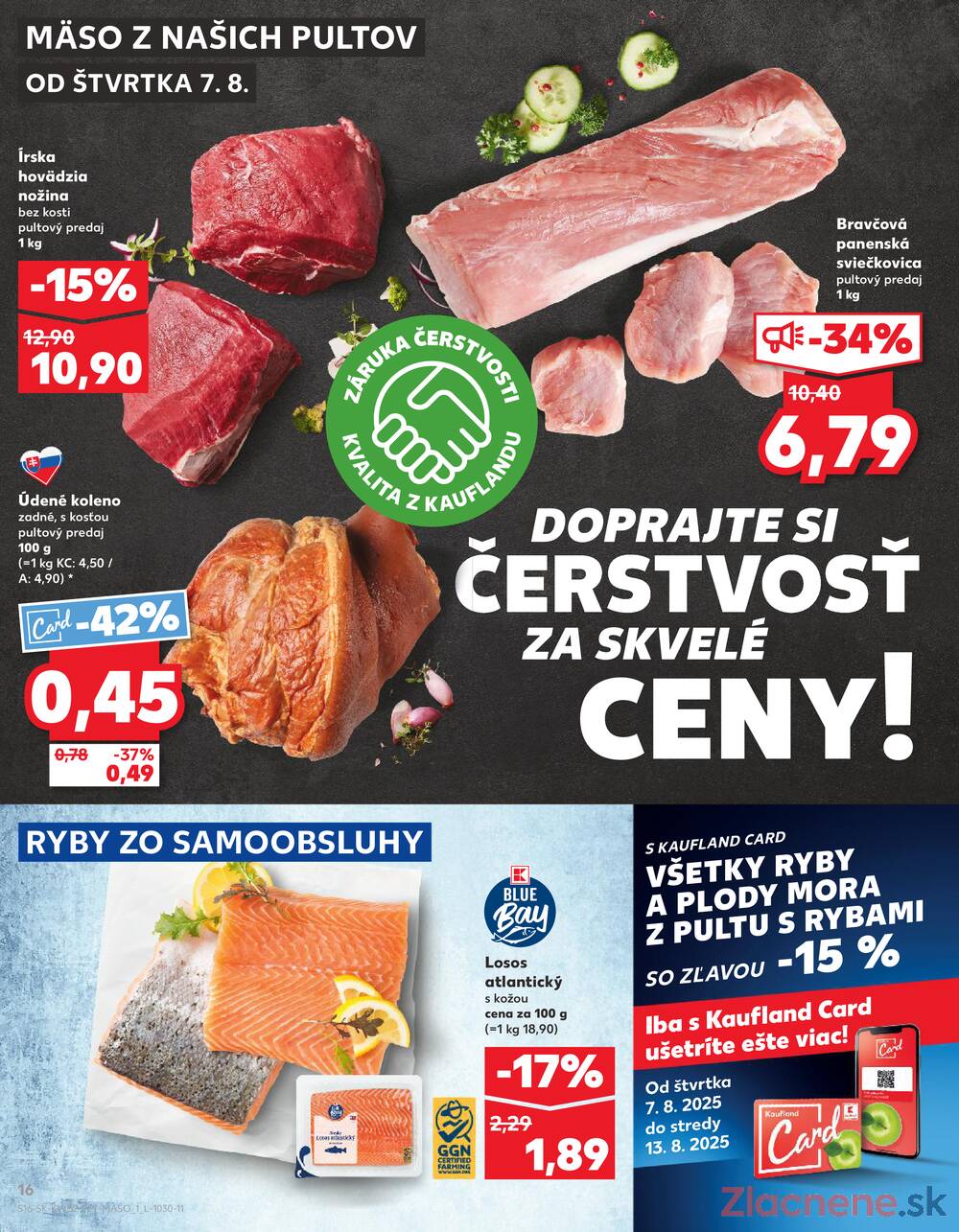 Leták Kaufland - Kaufland 7.8. - 13.8. - Kaufland Bratislava - Petržalka - strana 16