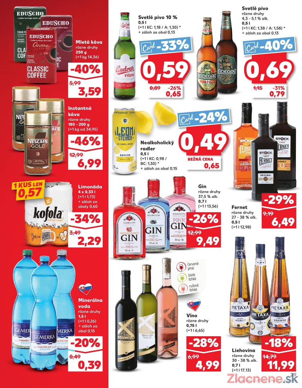 Leták Kaufland - Kaufland 7.8. - 13.8. - Kaufland Bratislava - Petržalka - strana 29